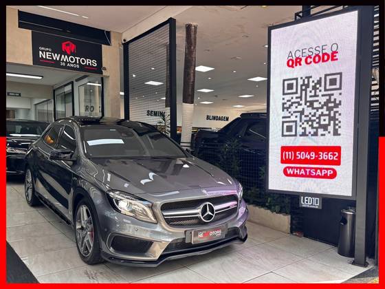 MERCEDES-BENZ GLA 45 AMG 2.0 16V TURBO GASOLINA 4P AUTOMÁTICO